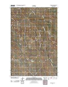 Becker Dam 2011 topographic map thumbnail