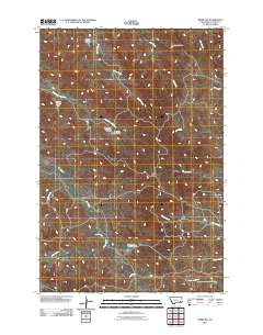 Beebe SW 2011 topographic map thumbnail