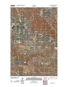 Breed Spring 2011 topographic map thumbnail