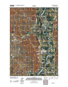 Bridger 2011 topographic map thumbnail