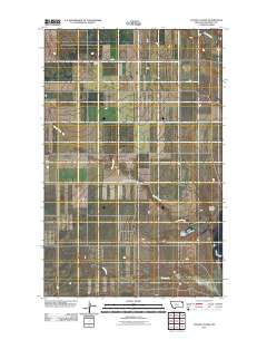 Coyote Coulee 2011 topographic map thumbnail