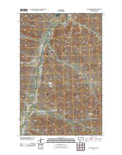 Craig Reservoir 2011 topographic map thumbnail