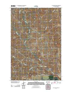 Coal Bank Creek 2011 topographic map thumbnail