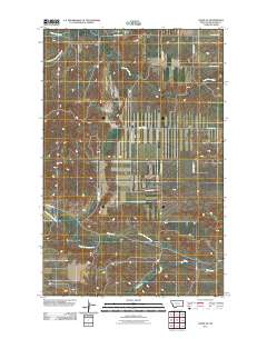Crane NE 2011 topographic map thumbnail