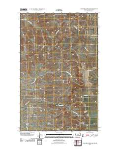 Coal Mine Creek East 2011 topographic map thumbnail