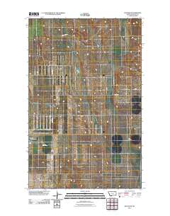 Baylor NE 2011 topographic map thumbnail