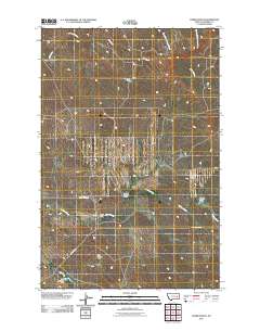 Combs Ranch 2011 topographic map thumbnail