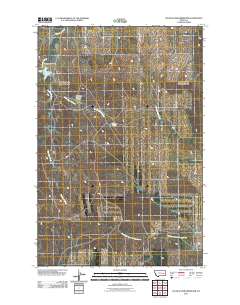 Clear Water Reservoir 2011 topographic map thumbnail
