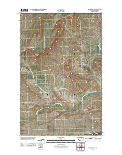Browning NE 2011 topographic map thumbnail