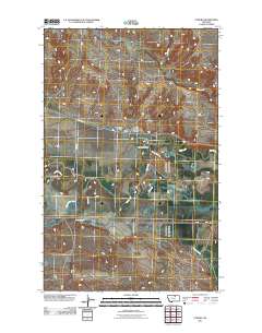 Coburg 2011 topographic map thumbnail