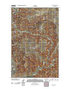 Chase Hill 2011 topographic map thumbnail