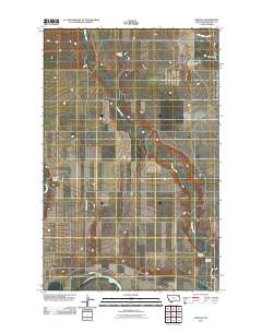 Chelsea 2011 topographic map thumbnail