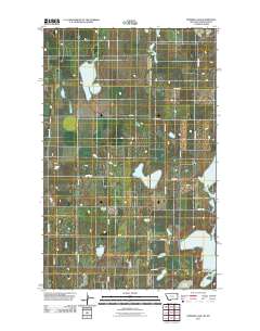 Dominek Lake 2011 topographic map thumbnail
