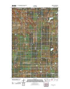 Dooley 2011 topographic map thumbnail