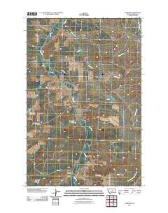 Christina 2011 topographic map thumbnail