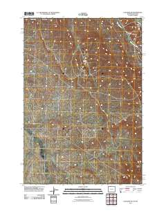Elk Basin NW 2011 topographic map thumbnail