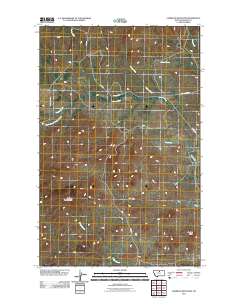 Corrigan Mountain 2011 topographic map thumbnail