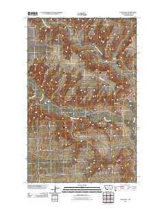 Fanny Hill 2011 topographic map thumbnail
