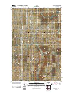 Faris School 2011 topographic map thumbnail