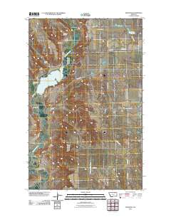 Genevieve 2011 topographic map thumbnail