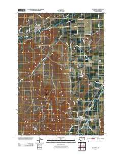 Fromberg 2011 topographic map thumbnail