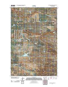 Gerhard Corner 2011 topographic map thumbnail