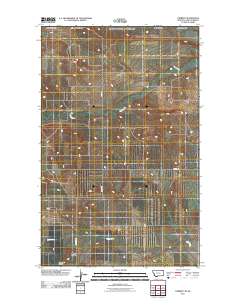 Carbert 2011 topographic map thumbnail