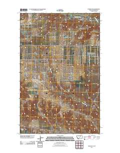 Dodson NE 2011 topographic map thumbnail