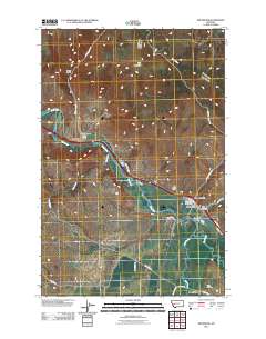 Drummond 2011 topographic map thumbnail