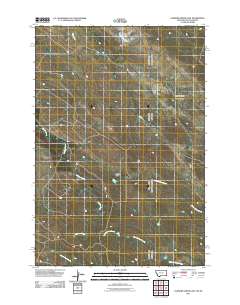 Elkhorn Creek East 2011 topographic map thumbnail