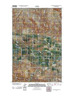 Fort Belknap Siding 2011 topographic map thumbnail