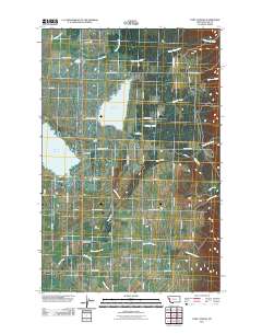 Fort Connah 2011 topographic map thumbnail