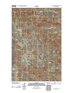 Flat Creek School 2011 topographic map thumbnail