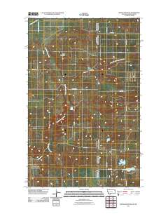 Brush Mountain 2011 topographic map thumbnail