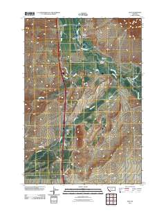 Glen 2011 topographic map thumbnail