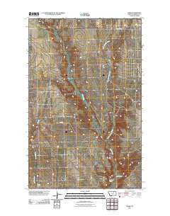 Forks 2011 topographic map thumbnail