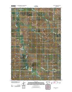 Carlyle NW 2011 topographic map thumbnail