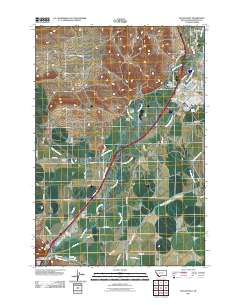 Dillon West 2011 topographic map thumbnail