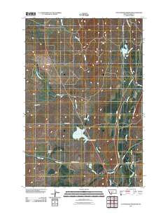 Cottonwood Reservoir 2011 topographic map thumbnail