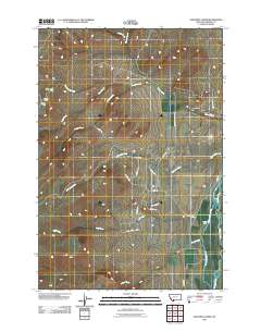 Eightmile Creek 2011 topographic map thumbnail