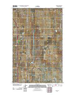 Ferdig 2011 topographic map thumbnail