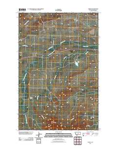 Fergus 2011 topographic map thumbnail