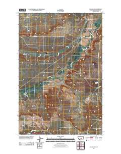 Flatwillow 2011 topographic map thumbnail