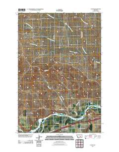 Custer 2011 topographic map thumbnail