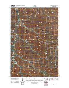 Chimney Butte 2011 topographic map thumbnail