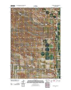 Chimney Creek 2011 topographic map thumbnail