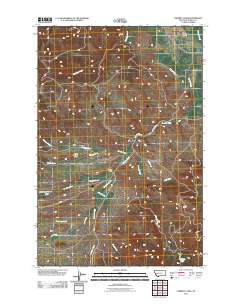 Chimney Lakes 2011 topographic map thumbnail