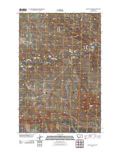 Dovetail Butte 2011 topographic map thumbnail