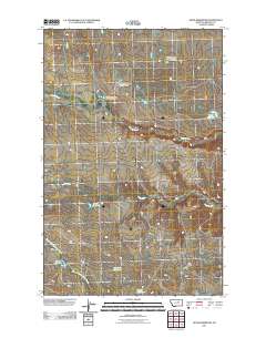 Dione Reservoir 2011 topographic map thumbnail