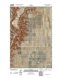 Discovery Butte 2011 topographic map thumbnail